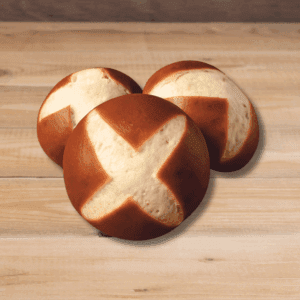 Pretzel SM Round Bun SL MIS