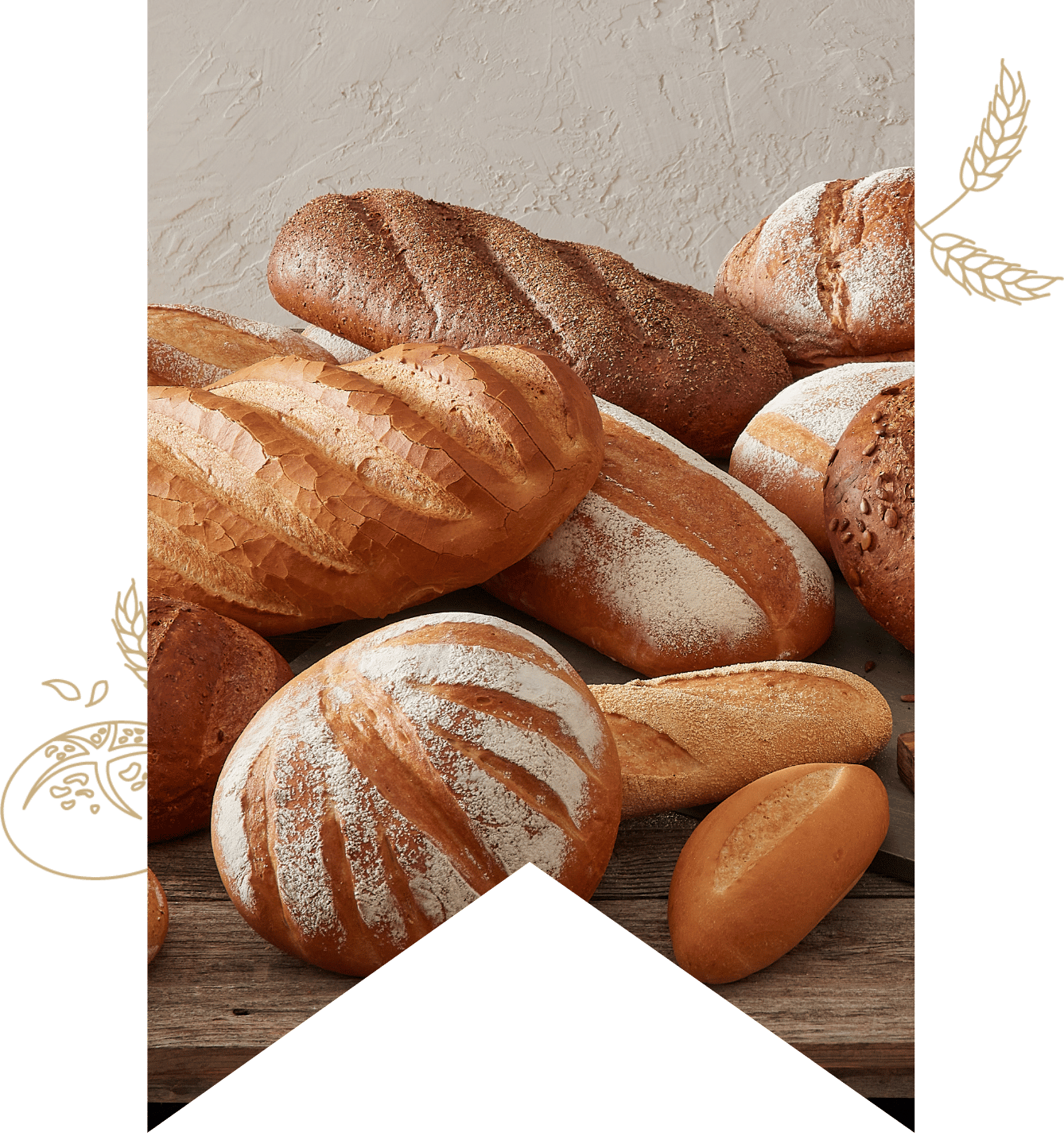 gonnella customer support bread on flag banner
